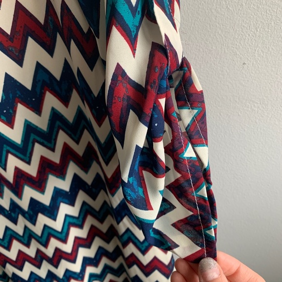 Speechless | Chevron Dress - Picture 2 of 5